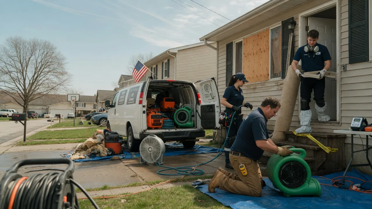 Water Damage Restoration in Alton, IL near me